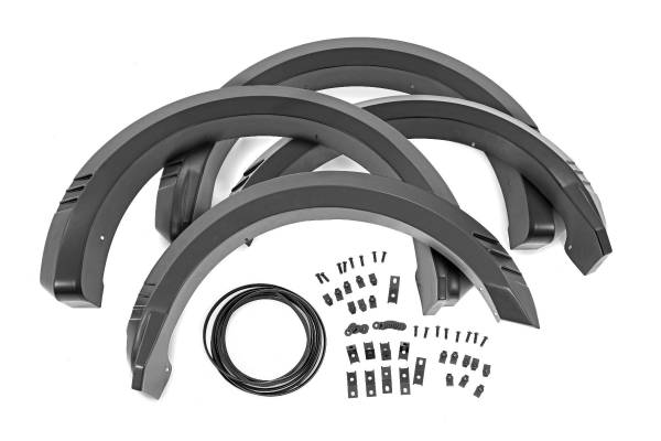 Rough Country - Rough Country - Fender Flares - SF1 - UX Ingot Silver Metallic - Ford F-150 2WD/4WD (21-25) | F-F320210A-UX - Image 1