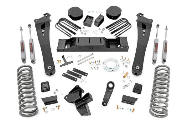 Rough Country - Rough Country - 5 Inch Lift Kit - DRW - OE Rear Air - Ram 3500 4WD (2020-2024) | 30930 - Image 1