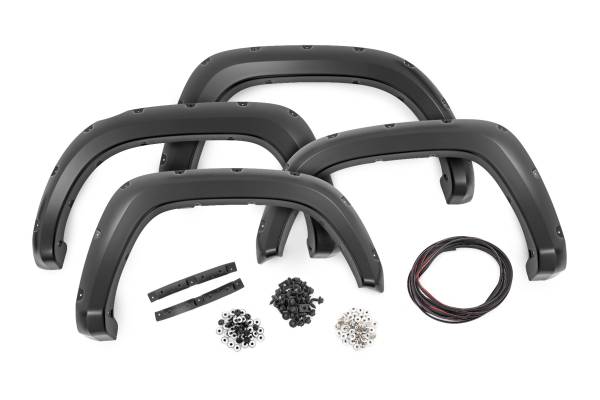 Rough Country - Rough Country - Pocket Fender Flares - Toyota Tacoma 2WD/4WD (2016-2023) | F-T11621A - Image 1