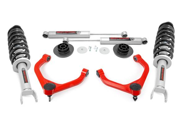 Rough Country - Rough Country - 3 Inch Lift Kit - N3 Struts/Shocks - Ram 1500 4WD (2012-2018 & Classic) | 31231RED - Image 1