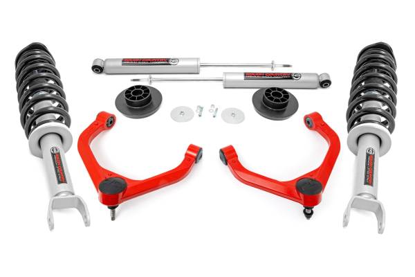 Rough Country - Rough Country - 3.5 Inch Lift Kit - N3 Struts - Ram 1500 2WD/4WD (2019-2025) | 31431RED - Image 1