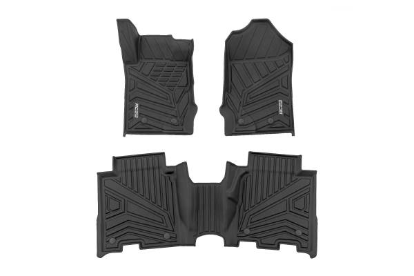 Rough Country - Rough Country - Floor Mats - Front & Rear - Ford Bronco 4WD (2021-2025) | FF-51602 - Image 1