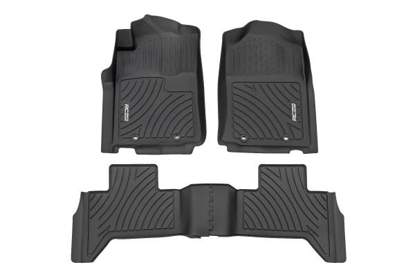 Rough Country - Rough Country - Flex-Fit Floor Mats - Front and Rear - FF-71213 - Image 1