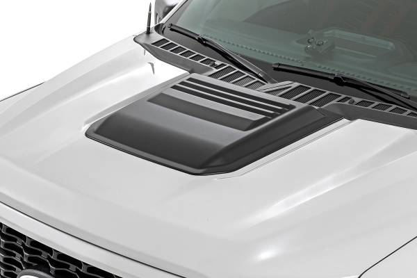 Rough Country - Rough Country - Hood Scoop - Ford F-150 2WD/4WD (2021-2025) | HS30010 - Image 1