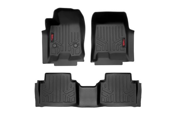Rough Country - Rough Country - Floor Mats - FR & RR - Crew - Chevy/GMC Canyon/Colorado 2WD/4WD (2023-2025) | M-21313 - Image 1
