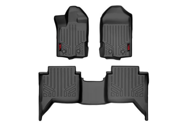 Rough Country - Rough Country - Floor Mats - FR & RR - Ford Ranger 2WD/4WD (2019-2023) | M-51002 - Image 1