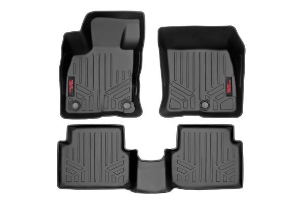 Rough Country - Rough Country - Floor Mats - Front and Rear - Ford Maverick 2WD/4WD (2022-2025) | M-51102 - Image 1