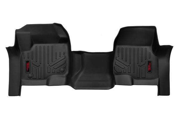 Rough Country - Rough Country - Floor Mats - Front - Over Hump - Ford F-250/F-350 Super Duty 2WD/4WD (17-25) | M-5117 - Image 1