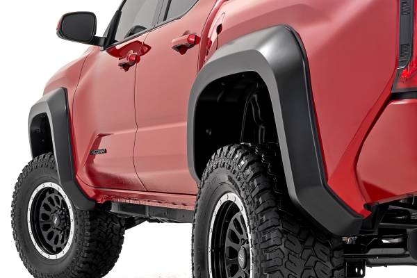 Rough Country - Rough Country - Fender Flares - Sport - 040 Ice Cap - Toyota Tacoma 2WD/4WD (2024-2025) | O-T12421-040 - Image 1