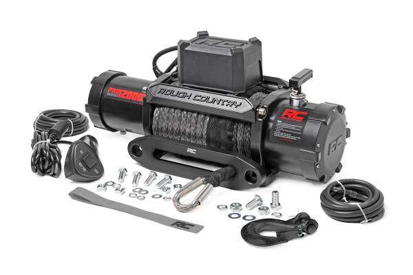 Rough Country - Rough Country - 12000-Lb Pro Series Winch - Synthetic Rope | PRO12000S - Image 1