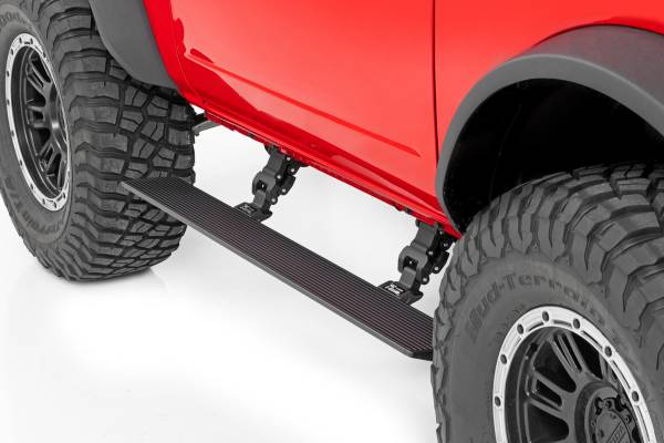 Rough Country - Rough Country - Power Running Boards - Dual Electric Motor - 2 Door - Ford Bronco (2 Door) (21-25) | PSR51230 - Image 1