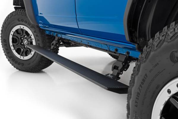 Rough Country - Rough Country - Power Running Boards - Dual Electric Motor - 4 Door - Ford Bronco 4WD (21-25) | PSR51330 - Image 1