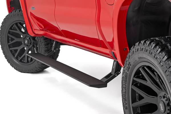 Rough Country - Rough Country - Power Running Boards - Dual Electric Motor - Crew Cab - Chevy/GMC 1500/2500HD/3500HD (19-25) | PSR51920 - Image 1