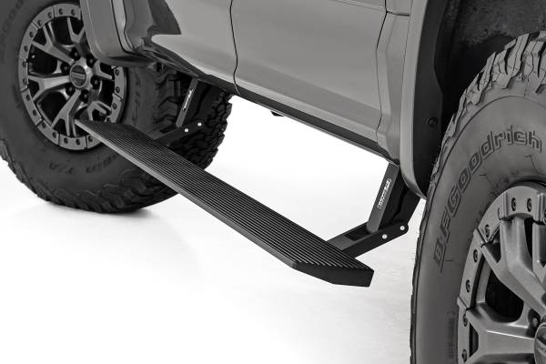 Rough Country - Rough Country - Power Running Boards - Dual Electric Motor - Crew Cab - Ford F-150/Lightning/F-250/F-350/Raptor (15-24) | PSR71520 - Image 1