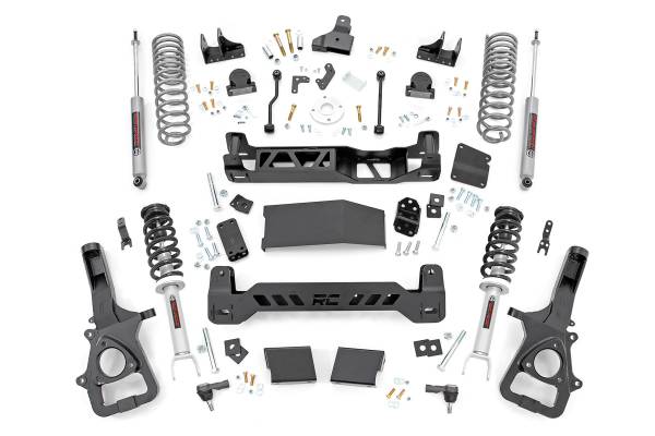 Rough Country - 6 Inch Lift Kit - N3 Struts - Dual Rate Coils - Ram 1500 4WD (2019-2024) | 33431 - Image 1