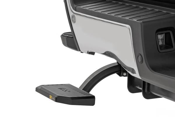 Rough Country - Rough Country - Retractable Bed Step - Manual Pull - Ford F-250/F-350 Super Duty (23-25) | PW051579 - Image 1
