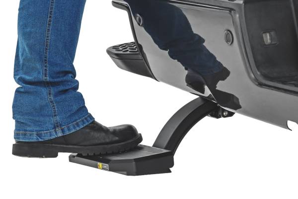 Rough Country - Rough Country - Retractable Bed Step - Manual Pull - Chevy/GMC 2500HD/3500HD (15-19) - PW059391 - Image 1