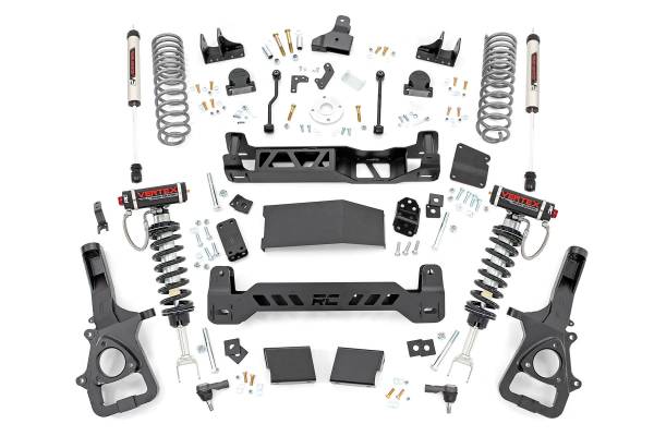 Rough Country - Rough Country - 6 Inch Lift Kit - Vertex/V2 - Dual Rate Coils - Ram 1500 4WD (2019-2024) | 33457 - Image 1