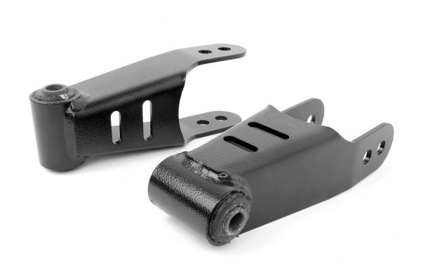 Rough Country - Rough Country - Lowering Shackles - 1-2 Inch - Ford F-150 2WD/4WD (2004-2013) | RC0502 - Image 1