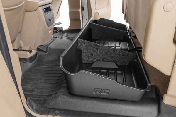 Rough Country - Rough Country - Under Seat Storage - Crew Cab - Chevy/GMC 1500 (07-13) | RC09001 - Image 1