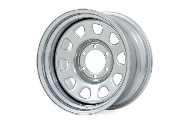 Rough Country - Rough Country - Steel Wheel/Chrome/16x8/5x4.5/3.30 Bore/-6 | RC52-6866C - Image 1