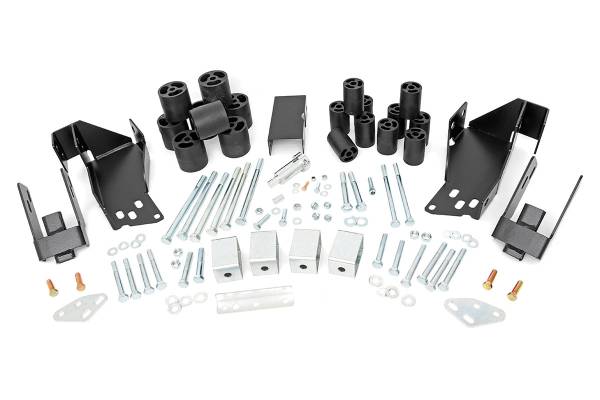 Rough Country - Rough Country - 3 Inch Body Lift Kit - Chevy Silverado & GMC Sierra 1500 2WD/4WD (2007-2013) | RC702 - Image 1