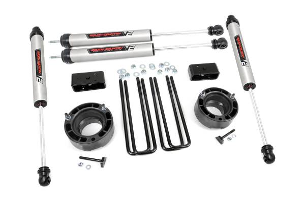 Rough Country - Rough Country - 2.5 Inch Lift Kit - V2 - Dodge 1500 4WD (1994-2001) | 36270 - Image 1