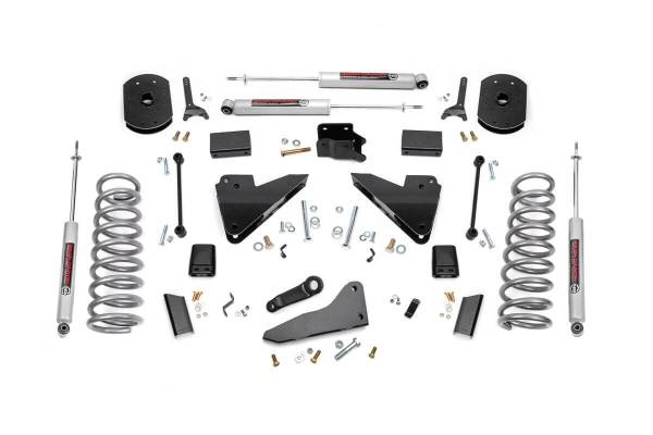 Rough Country - Rough Country - 5 Inch Lift Kit - FR Gas Coil - Radius Arm Drop - Ram 2500 4WD (2014-2018) | 36420 - Image 1