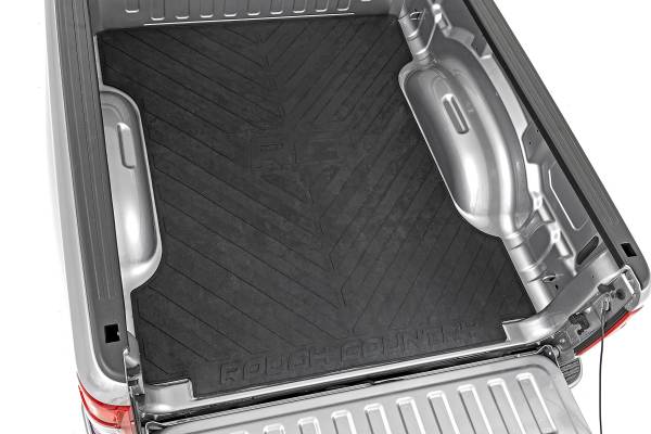 Rough Country - Rough Country - Bed Mat - 6'4 in. Bed - RC Logo - Ram 1500 (19-25)/1500 TRX (21-24) | RCM679 - Image 1