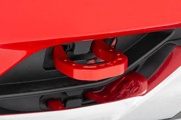 Rough Country - Rough Country - Tow Hooks - Forged - Red - Chevy Silverado 1500 2WD/4WD (2014-2018 & Classic) | RS134 - Image 1