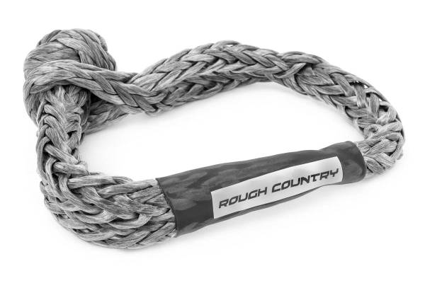 Rough Country - Rough Country - Soft Shackle - 7/16 Inch - Gray | RS135 - Image 1