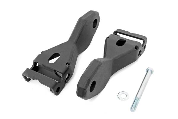 Rough Country - Rough Country - Tow Hook Brackets - Chevy Silverado 1500 2WD/4WD (2014-2018 & Classic) | RS169 - Image 1