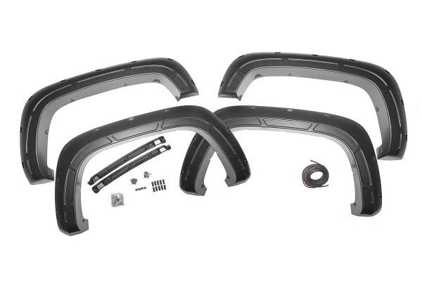 Rough Country - Rough Country - Fender Flares - Sport - GXN Deep Bronze - Chevy Silverado 2500 HD/3500 HD (20-25) | S-C12215-GXN - Image 1