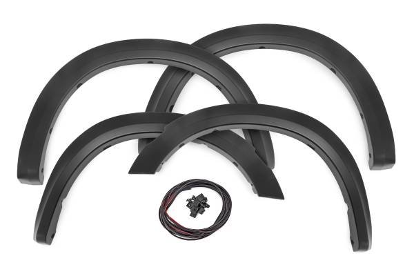 Rough Country - Rough Country - Fender Flares - Sport - PR4 Flame Red - Ram 1500 2WD/4WD (2010-2018 & Classic) | S-D10911-PR4 - Image 1