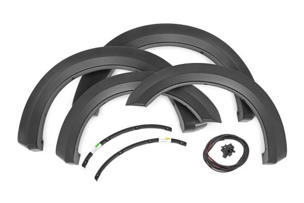 Rough Country - Rough Country - Fender Flares - Sport - J7 Magnetic Grey - Ford F-250/F-350 Super Duty (17-22) | S-F21112-J7 - Image 1