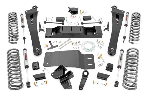 Rough Country - Rough Country - 5 Inch Lift Kit - Dual Rate Coils - V2 - Non-AISIN - Ram 2500 4WD (2019-2024) | 38370 - Image 1