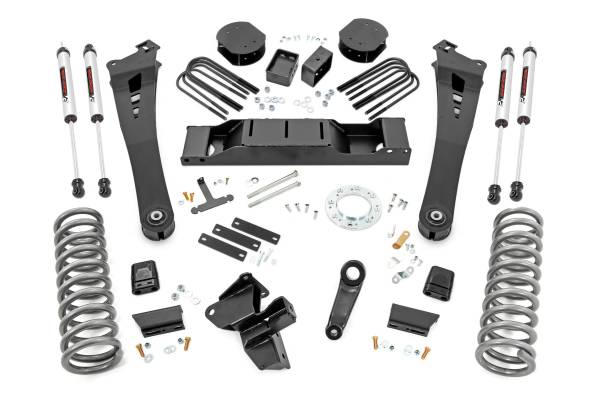Rough Country - 5 Inch Lift Kit - Diesel -AISIN - V2 - Ram 3500 4WD (2019-2024) | 38470 - Image 1