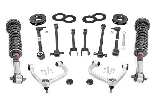 Rough Country - Rough Country - 3 Inch Lift Kit - UCA - M1 Struts - Ford Expedition 4WD (2018-2024) | 40240 - Image 1