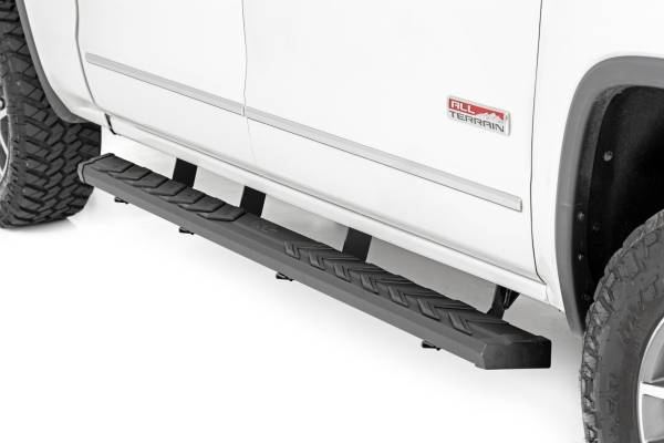 Rough Country - Rough Country - BA2 Running Board - Side Step Bars - Chevy/GMC 1500/2500HD/3500HD (07-19 & Classic) - 41001A - Image 1