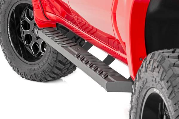 Rough Country - Rough Country - BA2 Running Board - Side Step Bars - Ram 1500 (19-26)/1500 TRX (21-24)  - 41004A - Image 1