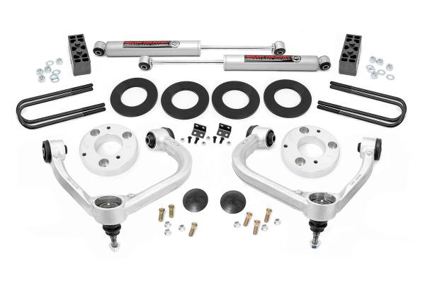 Rough Country - Rough Country - 3 Inch Lift Kit - Forged UCA - Ford F-150 4WD (2021-2025) | 41430 - Image 1
