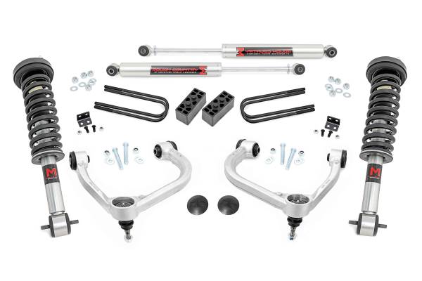 Rough Country - Rough Country - 3 Inch Lift Kit - Forged UCA - M1/M1 - Ford F-150 4WD (2021-2025) | 41440 - Image 1