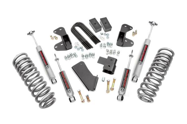 Rough Country - 2.5 Inch Lift Kit - Rear Blocks - Ford F-150 4WD (1980-1996) | 420.20 - Image 1