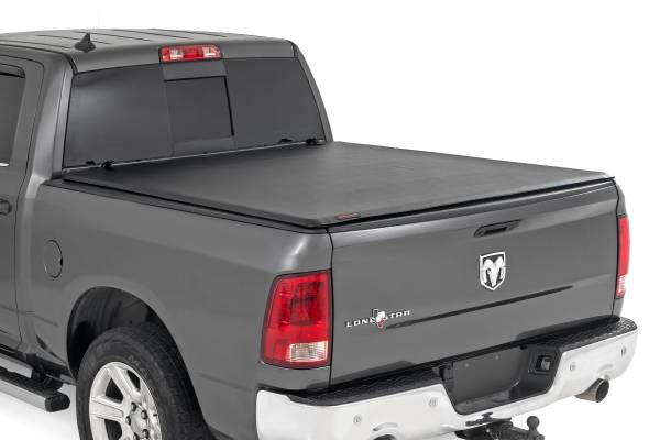 Rough Country - Rough Country - Soft Roll Up Bed Cover - 5'7 in. Bed - Ram 1500 (10-18)/2500 (10-25) | 42309550 - Image 1