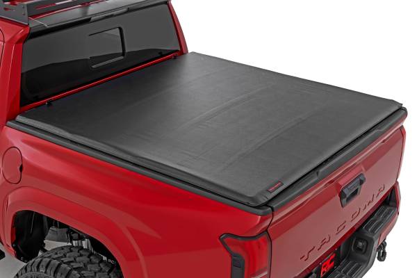 Rough Country - Soft Roll Up Bed Cover - 5' Bed - Toyota Tacoma 2WD/4WD (2024-2025) | 42415551 - Image 1