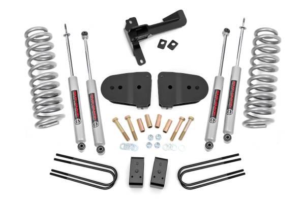 Rough Country - Rough Country - 3 Inch Lift Kit - N3 - Front Diesel Coils - Ford F-250 Super Duty 4WD (23-24) | 43630 - Image 1