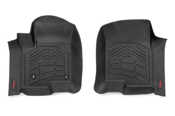 Rough Country - Rough Country - Floor Mats - FR Bucket - Crew - Chevy/GMC 1500/2500HD/3500HD (19-25 & Classic) | SM2161 - Image 1