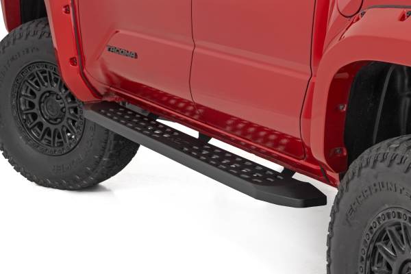 Rough Country - Rough Country - RPT2 Running Board - Double Cab - Black - Toyota Tacoma 2WD/4WD (2024-2025) | 44011 - Image 1