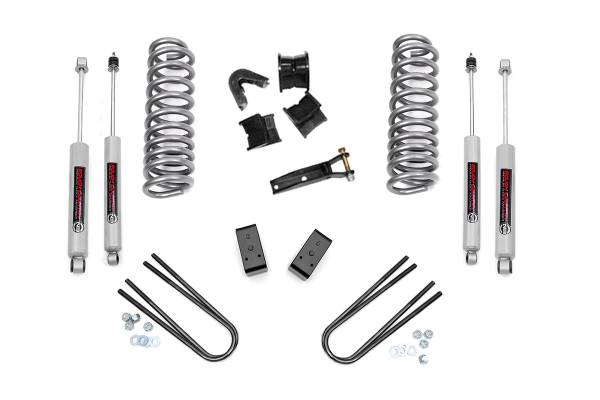 Rough Country - Rough Country - 4 Inch Lift Kit - Rear Blocks - Ford Bronco 4WD (1978-1979) | 450.20 - Image 1