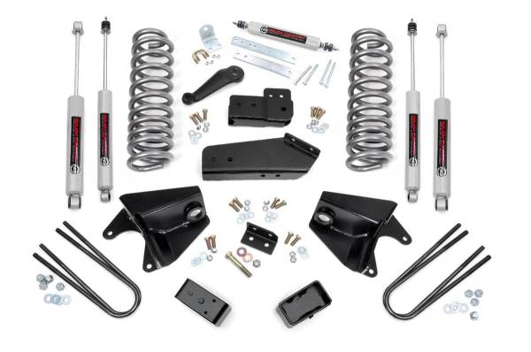 Rough Country - Rough Country - 4 Inch Lift Kit - Rear Blocks - Ford F-150 4WD (1980-1996) | 465.20 - Image 1